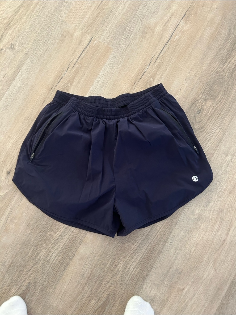Women’s Navy Athletic Shorts - Lightweight Performance